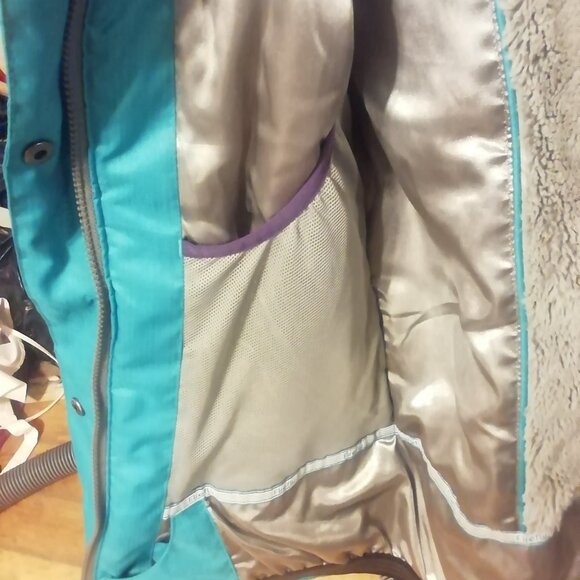 Firefly women's medium teal ski jacket - Picture 3 of 8